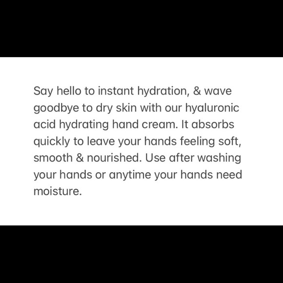 NWT Bath & Body Works Hyaluronic Acid hand cream - Picture 2 of 4